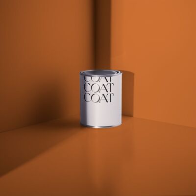 Rich Burnt Orange Premium Durable Paint 'Mezcal' - 1L Exterior