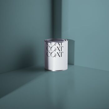 Warm Grey Teal Premium Durable Paint 'Mr. Clifton' - 1L Eggshell 1