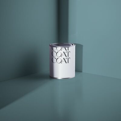 Warm Grey Teal Premium Durable Paint 'Mr. Clifton' - 1L Eggshell