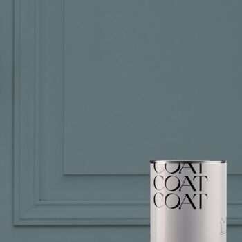 Warm Grey Teal Premium Durable Paint 'Mr. Clifton' - 1L Eggshell 5
