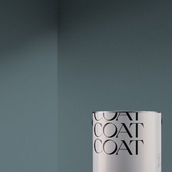 Warm Grey Teal Premium Durable Paint 'Mr. Clifton' - 1L Flat Matt 9