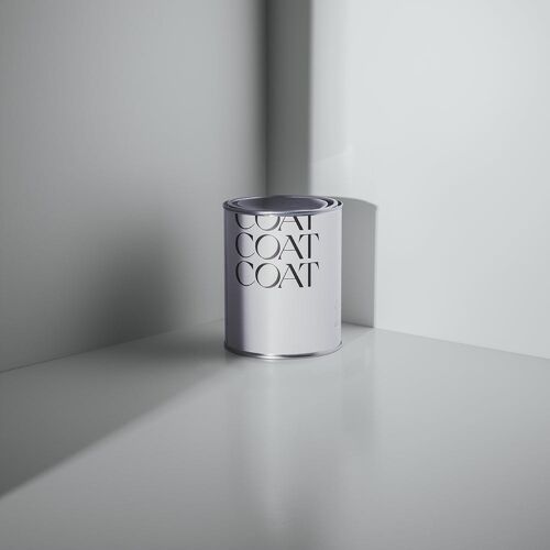 Clean Cool Grey Premium Durable Paint 'On Mute' - 1L Soft Sheen