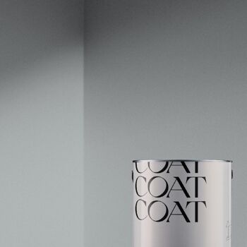 Clean Cool Grey Premium Durable Paint 'On Mute' - 2.5L Flat Matt 7