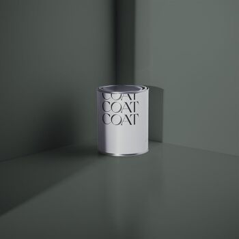 Dark Lead Grey Premium Durable Paint 'The Coal Drop' - 1L Exterior 1