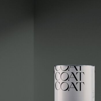 Dark Lead Grey Premium Durable Paint 'The Coal Drop' - 1L Soft Sheen 8