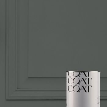 Dark Lead Grey Premium Durable Paint 'The Coal Drop' - 2.5L Eggshell 6