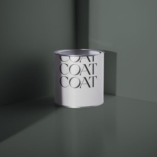 Dark Lead Grey Premium Durable Paint 'The Coal Drop' - 2.5L Soft Sheen