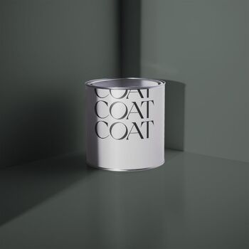 Dark Lead Grey Premium Durable Paint 'The Coal Drop' - 2.5L Soft Sheen 1