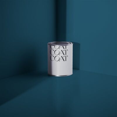 Dark Grey Blue Premium Durable Paint 'The Establishment' - 1L Soft Sheen
