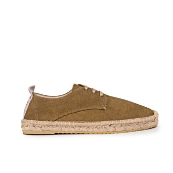 Espadrilles à lacets Cala Molí Olive 1