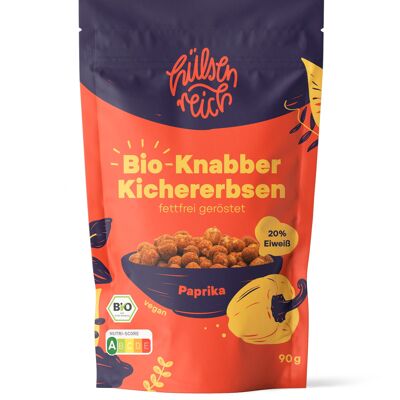 Bio-Knabber-Kichererbsen Paprika