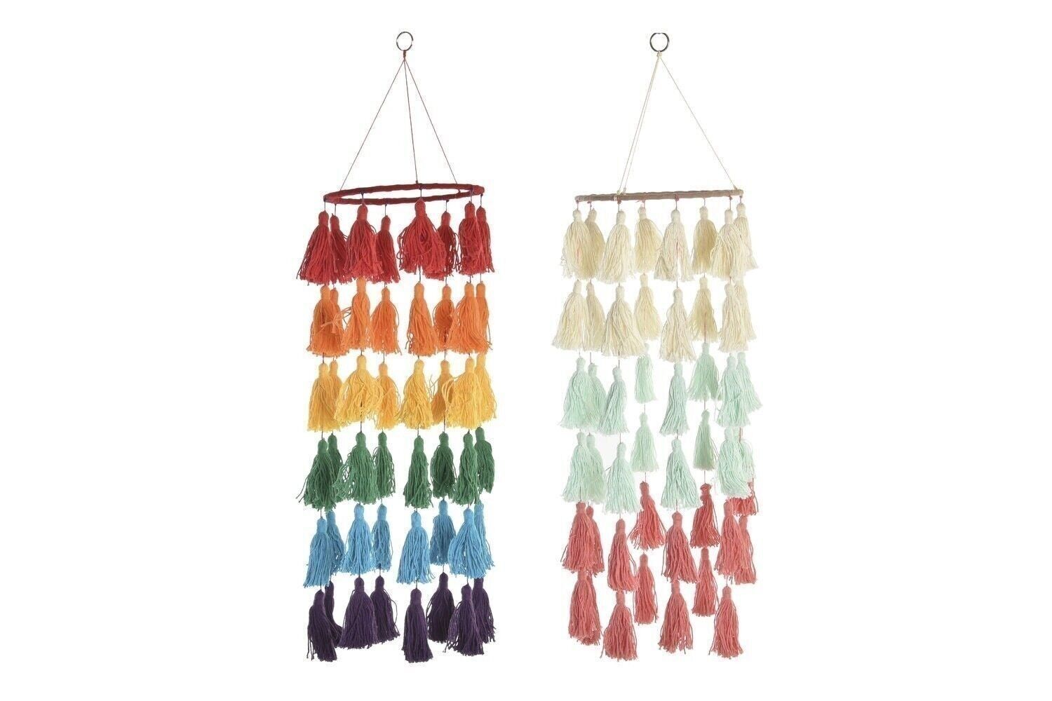 POLYESTER HANGING DECORATION 16X16X60 2 ASSORTMENTS. DH197395