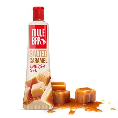 Energy gel with resealable cap 37g: Salted caramel