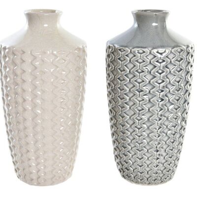 PORZELLANVASE 15X15X30 2 SORTIERT. LD195057