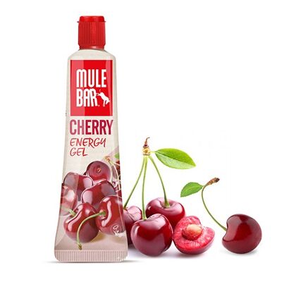 Vegan energy gel with resealable cap 37g: Cherry