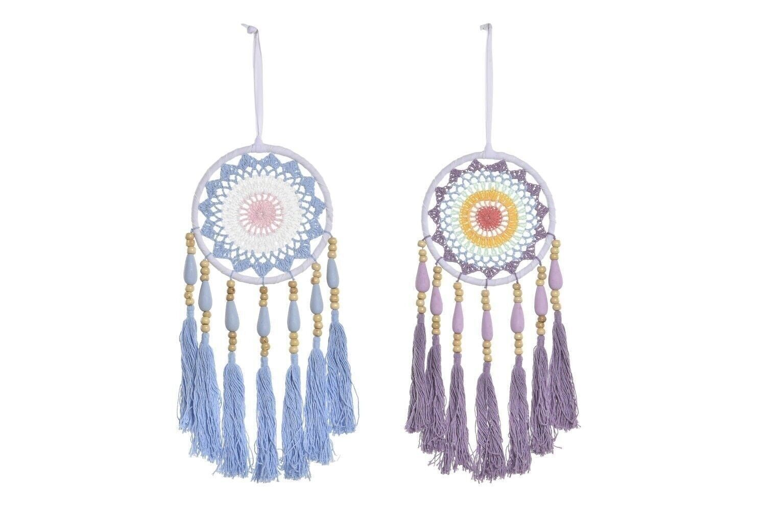 ATRAPASUEÑOS POLIESTER 16X1X52 CROCHET 2 SURT. DH197399