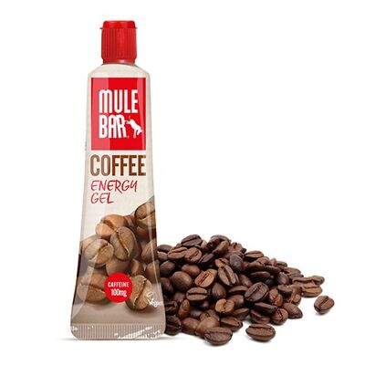 Vegan energy gel with resealable cap 37g: Coffee