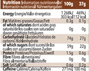 Eco-recharge gel énergétique ou boisson énergétique vegan 444g : Café 3