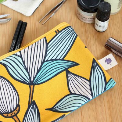 Makeup pouch (Coated cotton)