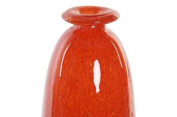 VASE VERRE 8X28,5 8 ROUGE JV172298 3