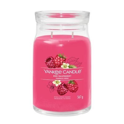 Red Raspberry Signature Large Jar Yankee Candle