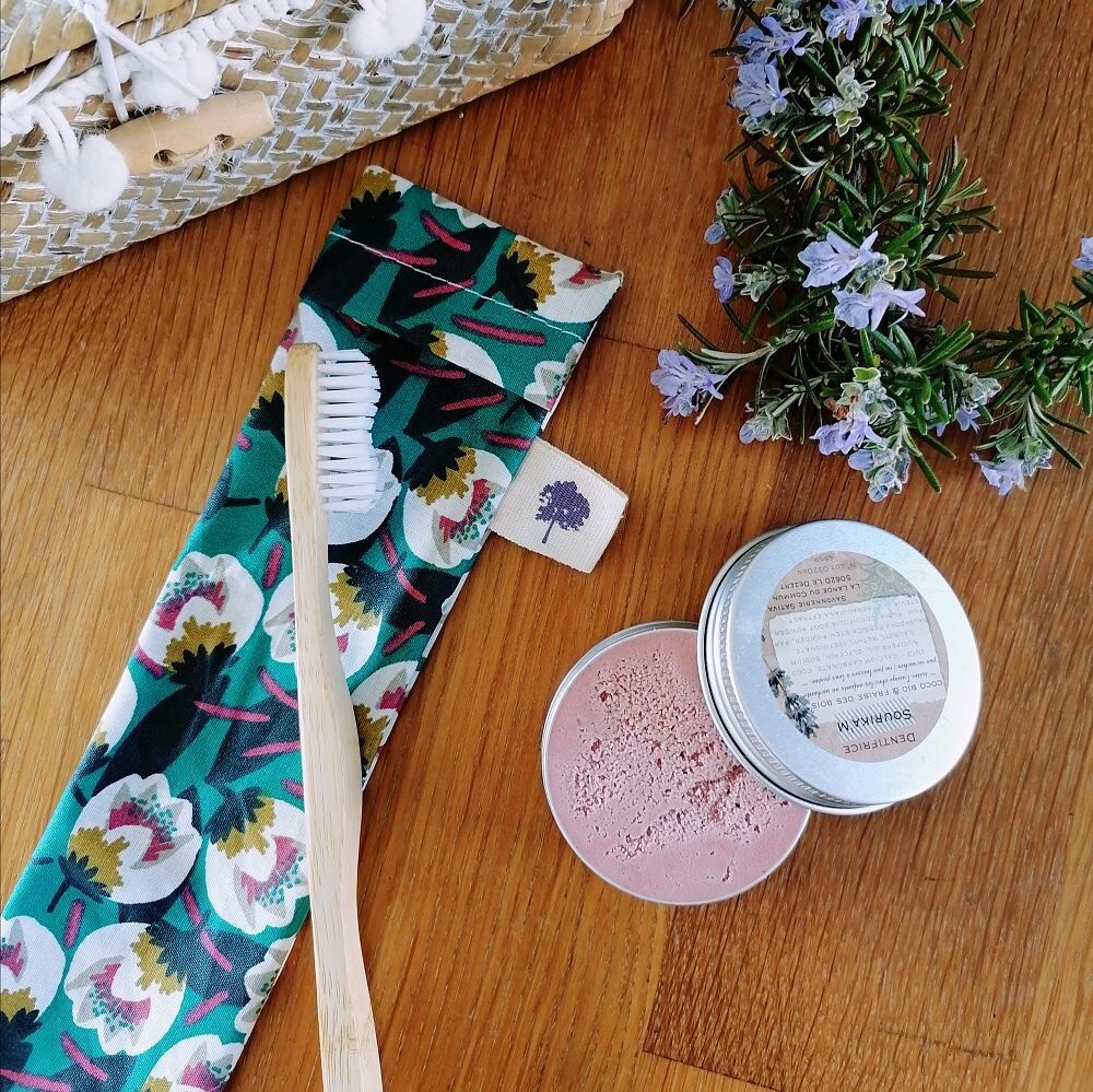 Custodia per spazzolino (cotone rivestito)