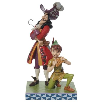 Peter Pan & Hook Figurine  - Disney Traditions by Jim Shore