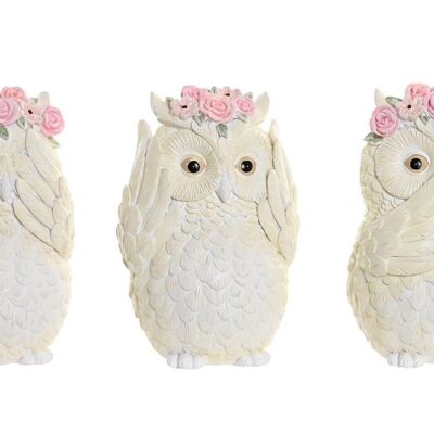 RESIN FIGURE 9.5X8X14 OWL 3 ASSORTMENTS. FD203769