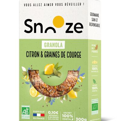 Granola Citron & Graines de Courge