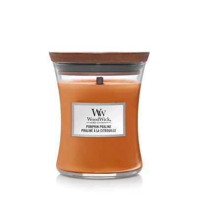 Pumpkin Praline Medium Hourglass Wood Wick Candle