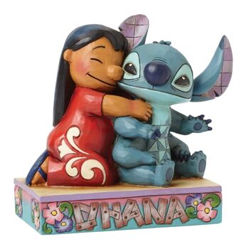 Ohana signifie famille - Figurine Lilo et Stitch - Disney Traditions par Jim Shore 1