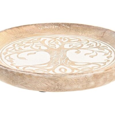 BANDEJA VACIABOLSILLOS MANGO 20,5X20,5X2,5 ARBOL D LD199496