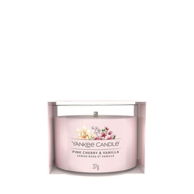 Pink Cherry  & Vanilla Votive Yankee Candle