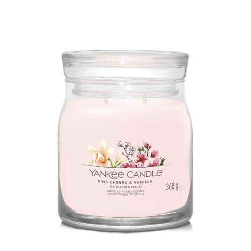 Buy wholesale Pink Cherry & Vanilla Medium Jar Yankee Candle