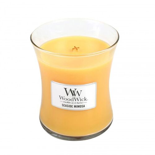 Hearthwick Flame WoodWick Seaside Mimosa Candle