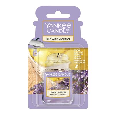 Lemon Lavender Original Ultimate Car Jar Yankee Candle