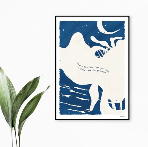 All the Time in the World II - 'Paradise Prints' Wall Poster (A4 - Glossy)