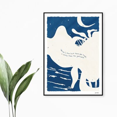 All the Time in the World II - 'Paradise Prints' Wall Poster (A4 - Glossy)