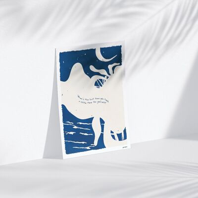 Alle Zeit der Welt II - 'Paradise Prints' Wandposter (A3 - Hochglanz)