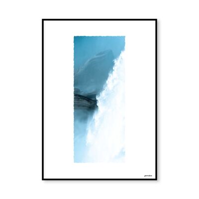 Wasserfall - 'Paradise Prints' Wandposter (A4 - Matt)