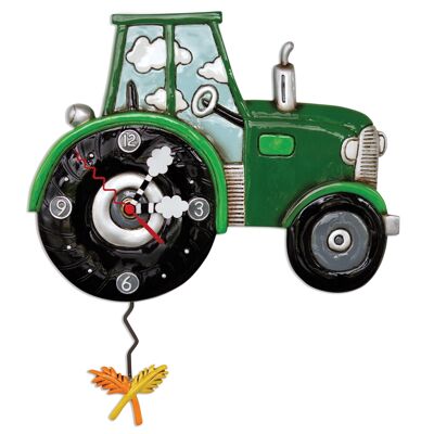 Harvest Time Clock (green tractor)