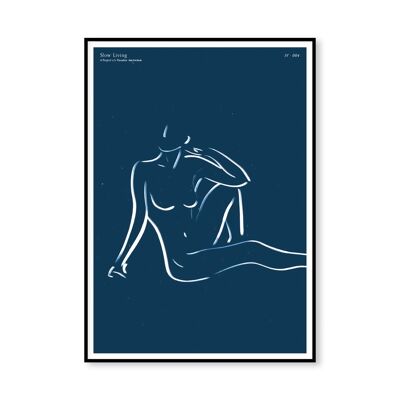 Slow Living IX - Poster da parete "Paradise Prints" (A3 - Opaco)