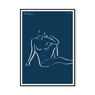 Slow Living IV - 'Paradise Prints' Wall Poster (A4 - Glossy)