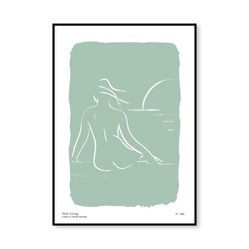 Slow Living VI - 'Paradise Prints' Wall Poster (A4 - Glossy)