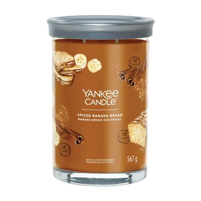 Spiced Banana Bread Signature Large Tumbler Yankee Candle