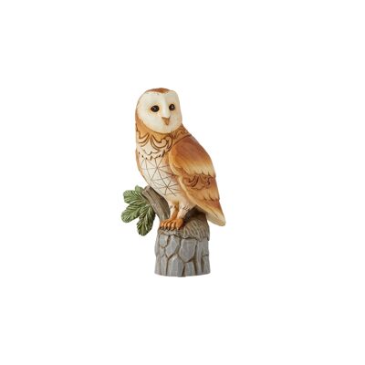 Woodland Wisdom (Barn Owl Figurine) - Heartwood Creek by Jim Shore