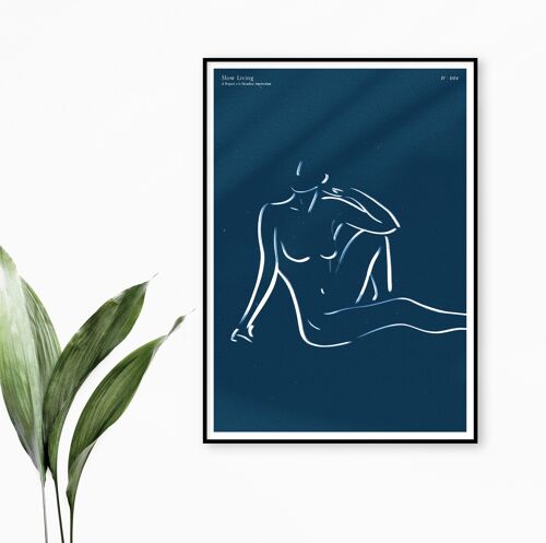 Slow Living IV - 'Paradise Prints' Wall Poster (A3 - Glossy)