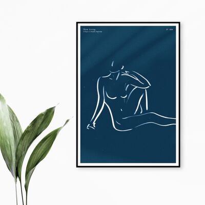 Slow Living IV - Affiche murale 'Paradise Prints' (A3 - Brillant)