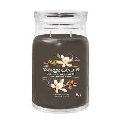 Vanilla Bean Espresso Signature Large Jar Yankee Candle