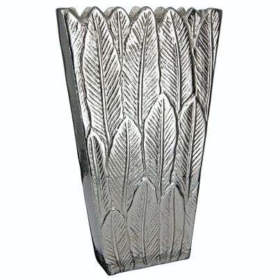 Vase en aluminium "Plume"